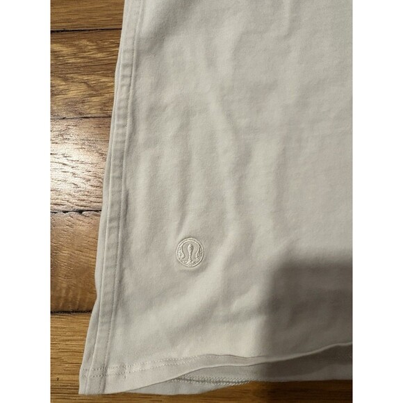 Lululemon Size XL Organic Cotton Crewneck Tank Top Bone White - Picture 4 of 5